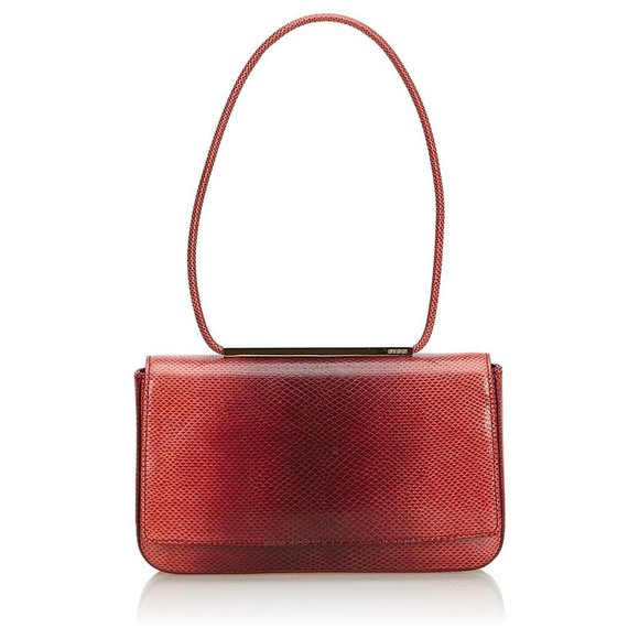 *Rare* Gucci Gradient Red Baguette Handbag - Picture 1 of 16